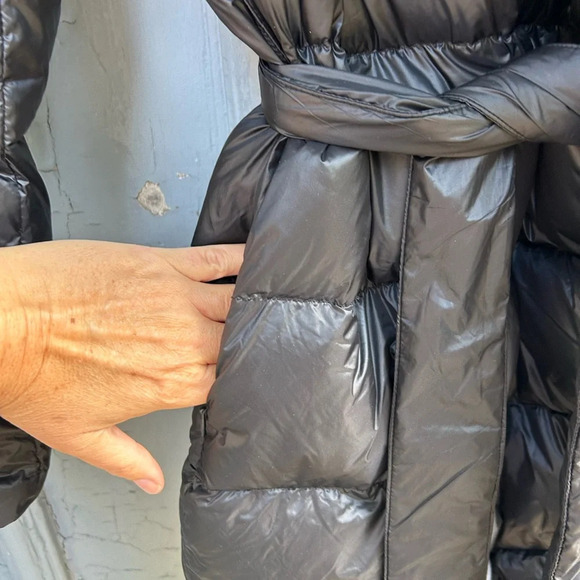 Diane Von Furstenberg Paulina Reversible Down Wrap Coat,  size Small - Picture 8 of 15